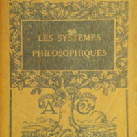 Les systèmes philosophiques