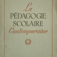 La pédagogie scolaire contemporaine