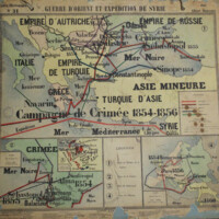 Carte historique n° 31. Guerre d'Orient et expédition de Syrie